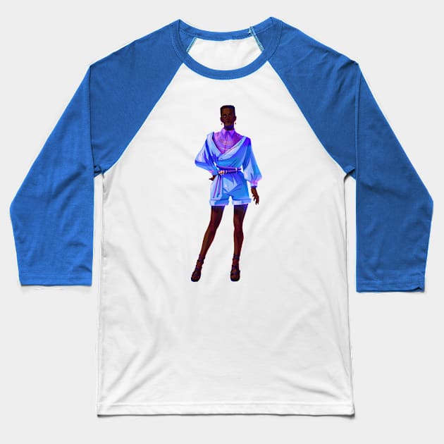 Fashionista Baseball T-Shirt by banditotees